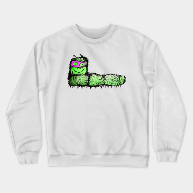 Space Caterpillar Crewneck Sweatshirt by IanWylie87